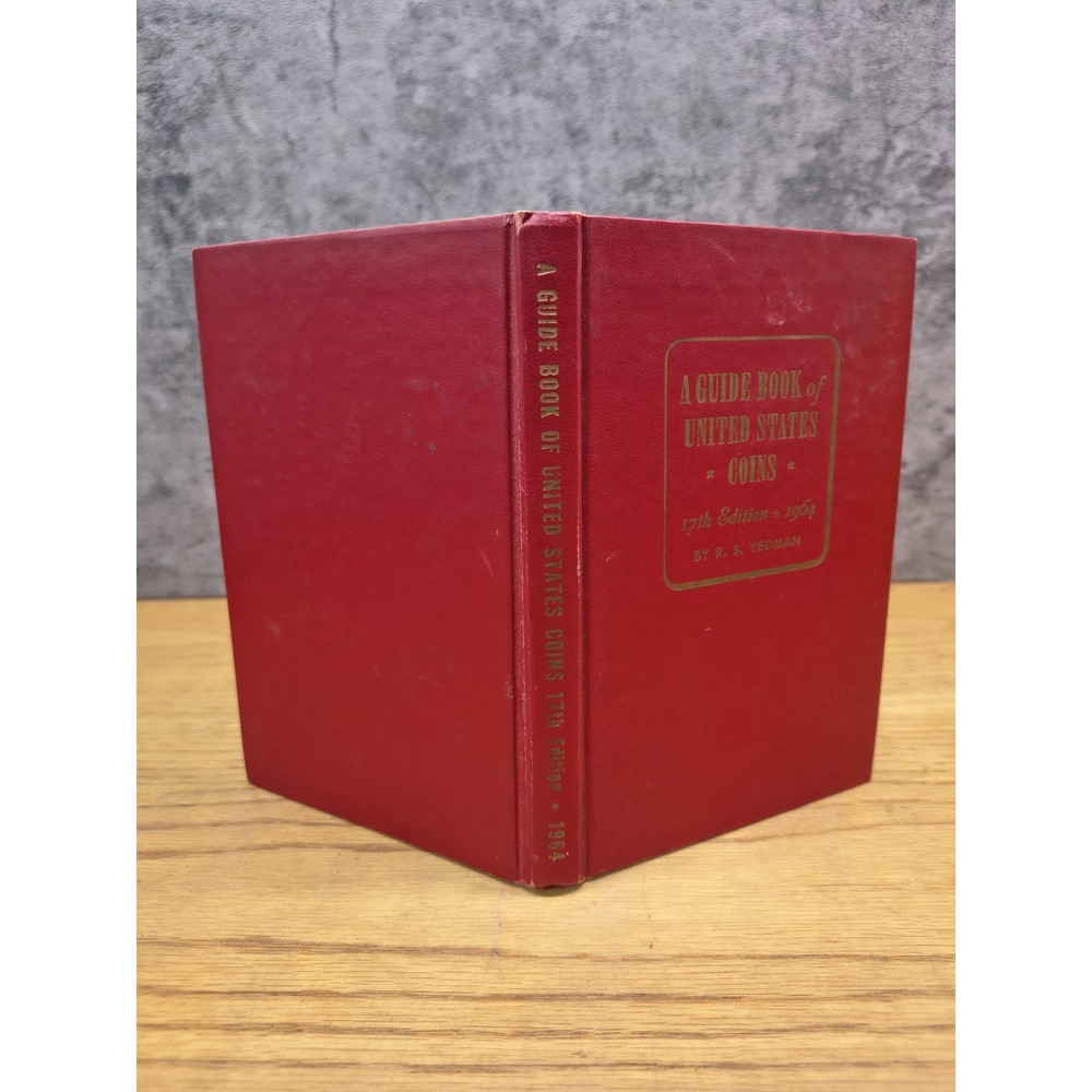 Vtg 1965 A Guide Book of United States Coins Price Guide 18th Edition HC Whitman